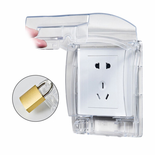 Waterproof Electrical Outlet Box with Lock 1 Pack 1