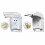 Waterproof Electrical Outlet Box with Lock 1 Pack 7