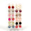 Soumake Faux Pearl Earrings Set 12 Pairs 3