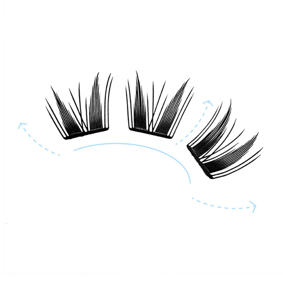 Zhouq-Outdoors 8-10Mm Self-Stick Lash Clusters For Girls Night Out