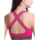 DODOING Γυναικείο Μαλακό Αθλητικό Σουτιέν Activewear Σουτιέν Yaga Αφαιρούμενη Ενισχυμένη 3