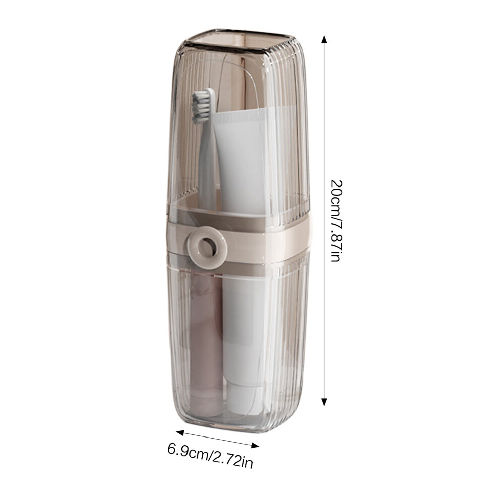Roc-Electron (Toothbrush Cup) Travel Soap Case, Waterproof & Leak-Proof Holder