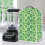Lightweight Coffee Machine Dust Cover for Kitchen Home Polyester, AntiSlip, Univesal Green White Grid Pattern 5