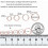 τεμάχια δαχτυλίδια μύτης από τιτάνιο (20G-16G) για ρουθούνι, διάφραγμα, χόνδρο, 3