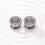 Rhinestone Crystal Ear Plug Tunnels Screw Fit 1 Pair 3