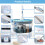 180-Drehmopp und Eimer mit Auswringer-Set, Mikrofaser-Mopp- und Eimer-Set mit Wassertrennsystem 2