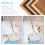180-Drehmopp und Eimer mit Auswringer-Set, Mikrofaser-Mopp- und Eimer-Set mit Wassertrennsystem 5