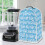 Shells Pearls Food Processor Cover for Home Kitchen Indoor Foldable 5