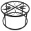 Chicken Feed Dispenser Stand Outdoor Black 8