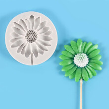 (S) Silicone Chrysanthemum Mold for Candle Making