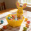 Panier de Pâques avec oreilles de lapin, panier de rangement de bureau 2