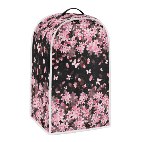 Cherry Blossom Protective Case Polyester for Kitchen Home Household 1