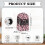 Cherry Blossom Protective Case Polyester for Kitchen Home Household 5