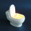 Toilet-Shaped Scented Candle White Tea 480g 6