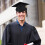Adult Graduation Cap Polyester Black 1Pcs for Bachelor Degree Holders 8