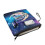Protector de carte cu fermoar, poliester 300D, 11,4x 2