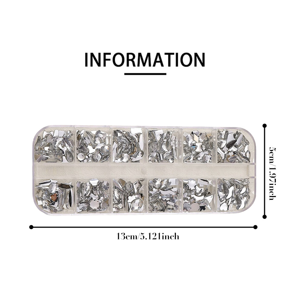 Roc-Electron (08) Water Drop Rhinestones For Nail Art