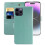 Wallet Case Leather Flip Folio with RFID Blocking, Card Holder and Screen Protector for iPhone 14 Pro Max 2