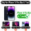 Wallet Case Leather Flip Folio with RFID Blocking, Card Holder and Screen Protector for iPhone 14 Pro Max 3