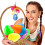 Easter Eggs Plastic 6 Inch 18 Pack 6 Colors 4
