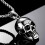 Skull Pendant Necklace for Men Customizable 5