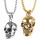 Skull Pendant Necklace for Men Customizable 8