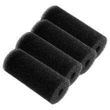 Penové filtračné vložky kompatibilné s náhradným predfiltrom pre akváriovú filtračnú súpravu 5,9" x 2,6" (balenie 4 ks)