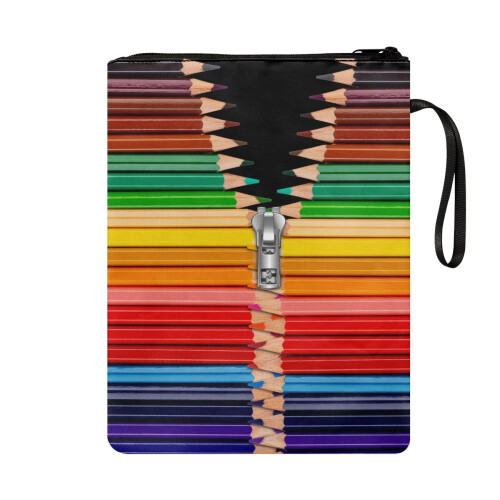 Notebook Wrap Bible Bag Polyester Handle Zipper Storage Case 1