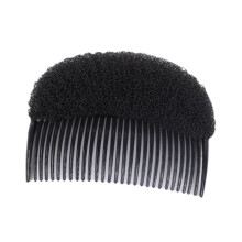 Hästsvansinsatser Hårspänne Bouffant Volym Bröllopshårkam Styling S