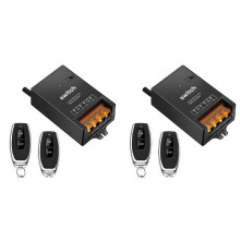 2x12V afstandsbedieningsschakelaar met 30A relais, DC72V, 60V, 48V, 36V, 24V, 12V draadloze schakelaar voor verlichting, lampen en ventilatoren