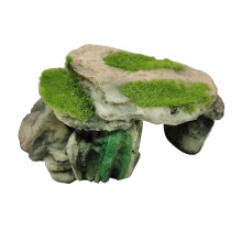 Reptilgömma Grotta Habitat Sköldpadda Terrarium Landskapsdekoration I