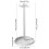 Rotating Spatula Rack Aluminum Desktop Organizer 4