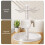 Space Aluminum Rotating Spatula Spoon Rack Gray or White 6