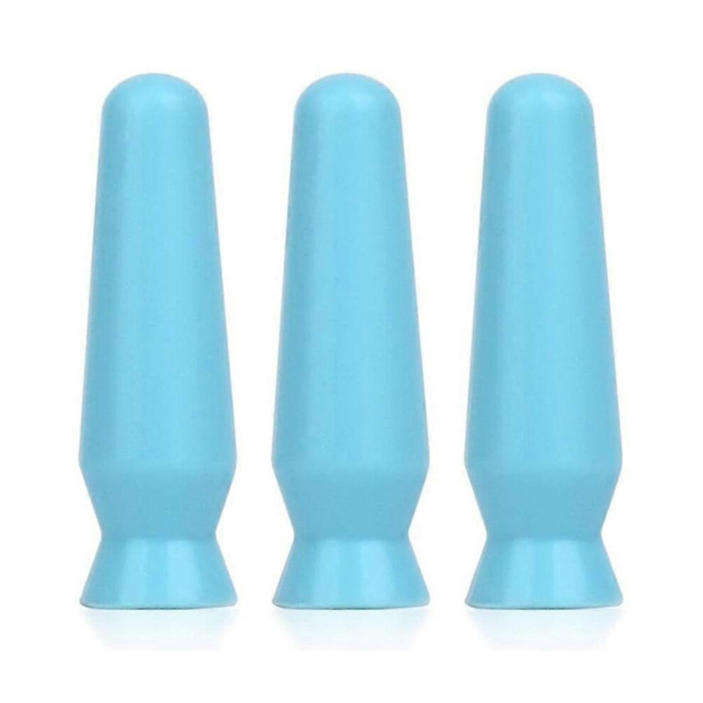 Scleral Lens Remover and Inserter Pack of 3, Ventless Contacts Removal Tool for Hard Contact Lenses & Prosthetic Eyes