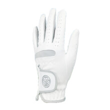 (White, Left Hand) Breathable Golf Gloves - Left/Right Hand, Soft & Sweat-Wicking