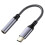 Υποδοχή USB C σε υποδοχή 3,5 mm, προσαρμογέας ακουστικών Aux σε ψηφιακό ήχο τύπ 1
