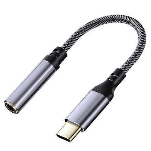 Υποδοχή USB C σε υποδοχή 3,5 mm, προσαρμογέας ακουστικών Aux σε ψηφιακό ήχο τύπ