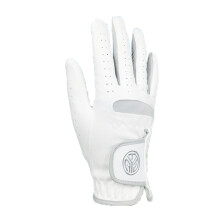 (White, Right Hand) Breathable Golf Gloves - Left/Right Hand, Soft & Sweat-Wicking