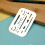 Erasing Shield Stainless Steel Drawing Template Shield Drafting Tool Metal Eraser Shield Tool for Drawing Engineering 2