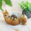Squirrel Tape Dispenser Resin Desktop Decor 1pc 6