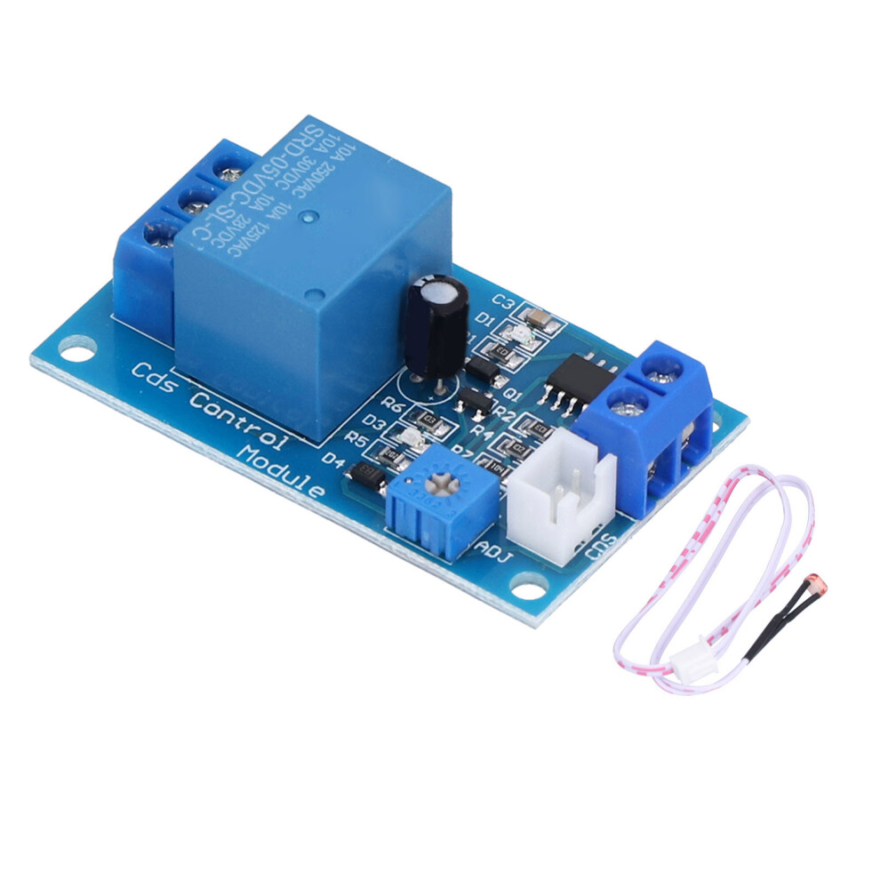 Xhm131 5V Photoresistor Relay Module, Brightness Auto Control, 53X31x19mm 4071390759485
