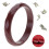 Cinnabar Ring Natural Mineral Red Plain Jewelry 2
