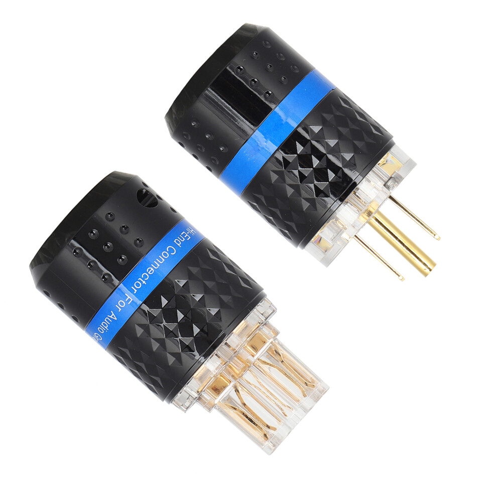 Pure Copper 24K Gold-Plated Power Plug F103g/M103g For Audio Equipment 9351390759681