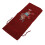 Drawstring Burlap Wine Bag 15x9cm with Rhinestone Pattern - Durable Gift Bag 14