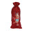 Drawstring Burlap Wine Bag 15x9cm with Rhinestone Pattern - Durable Gift Bag 15