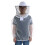 Hat Mesh Veil Smock Beekeeper Beekeeping Anti-Bee Half Body Protective Clothes (one type) 5