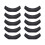 Dumbbell Saddle Rack Rubber Holder Stand 10 pcs 4