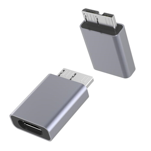 USB C till Micro B USB3.0-adapter Typ C hona till Micro B hane Snabbladdnings-USB 1