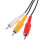 Cablu AV RCA compozit Cablu adaptor TV audio video stereo compozit 5
