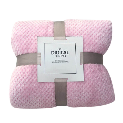 Satin Fleece Blanket Polyester Full Queen Twin King 1